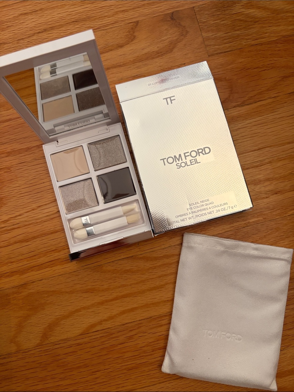 Tom Ford Soleil 01 Lumiere d’hiver eye color quad NIB